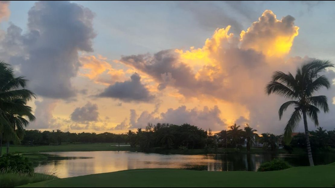 Sunset at Cocotal